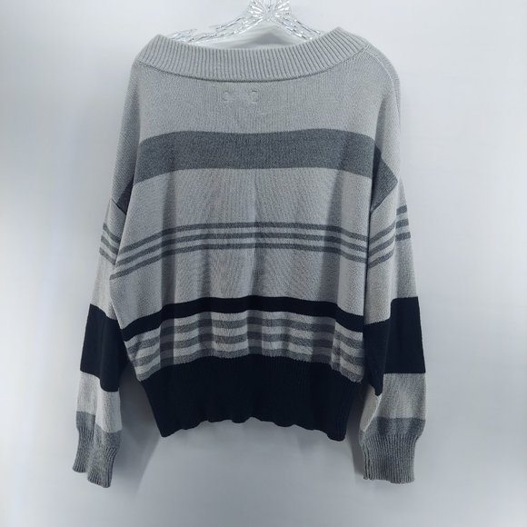 Lucky Bran casual winter wide neck Sweater size large - Picture 8 of 9
